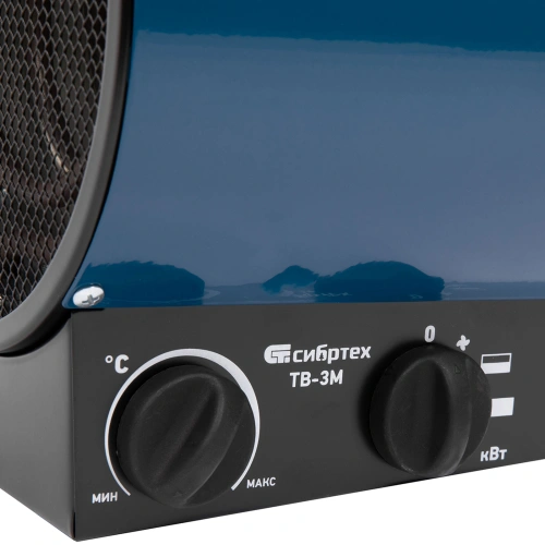 Тепловая пушка ТВ-3М (тепловентилятор), 230 В, 3 режима: вентилятор/1500 Вт /3000 Вт Сибртех купить в Москве с доставкой по всей России | ProtosMarket.ru