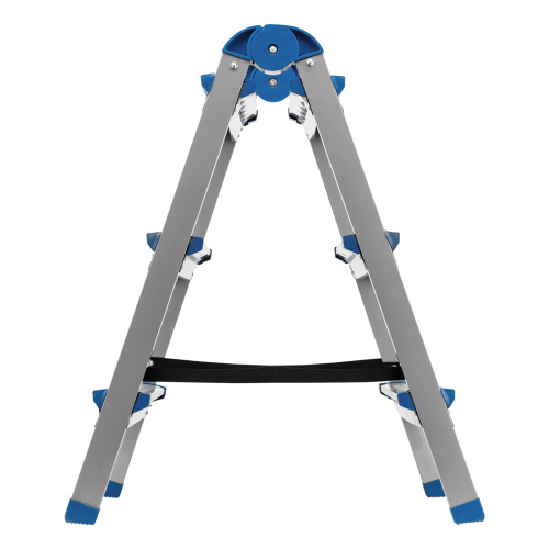 Стремянка двухсторонняя 3 ступени, сталь профиль, стальные ступени, Сибртех по ценам производителя в Уфе с доставкой по всей России