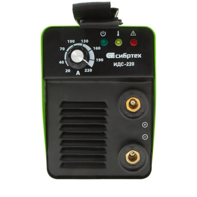 Аппарат инверторный дуговой сварки ИДС-220, 220 А, ПВ 80%, диаметр электрода 1.6-5 мм Сибртех купить в Москве с доставкой по всей России | ProtosMarket.ru