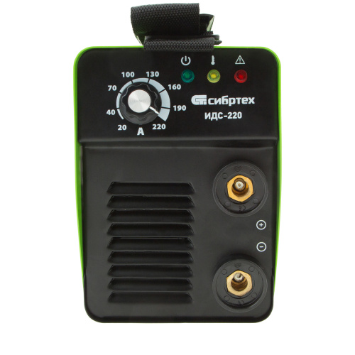 Аппарат инверторный дуговой сварки ИДС-220, 220 А, ПВ 80%, диаметр электрода 1.6-5 мм Сибртех по ценам производителя в Уфе с доставкой по всей России