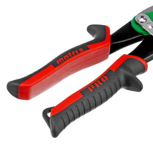 Ножницы по металлу, 250 мм, правый рез, сталь CRMO, двухкомпонентные рукоятки, PRO Matrix по ценам производителя в Уфе с доставкой по всей России