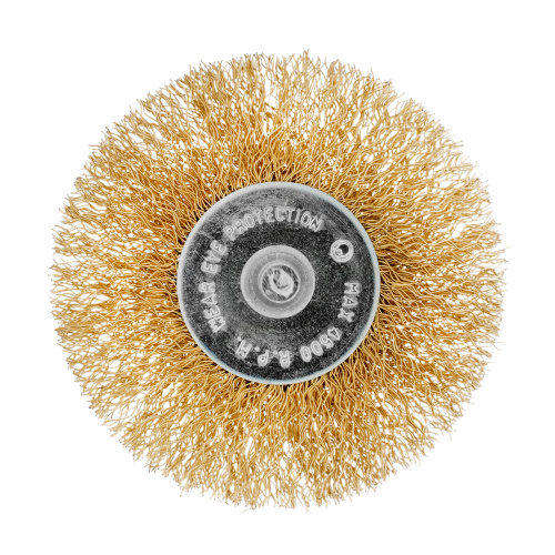 Набор щеток для дрели, 3 шт, 3 плоские, 50-63-75 мм, со шпильками, металлические Matrix по ценам производителя в Уфе с доставкой по всей России