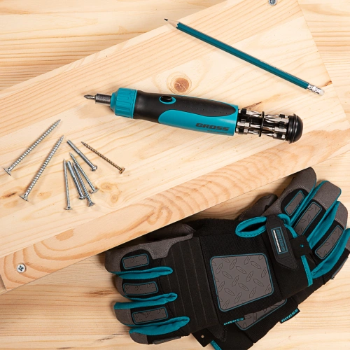 Отвертка реверсивная, механизм SmartPush 12 шт, S2 Gross по ценам производителя в Уфе с доставкой по всей России