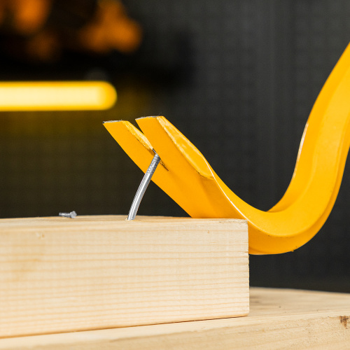 Лом-гвоздодер, 900 мм, шестигранный 19 мм, окрашенный, сталь 65 Denzel по ценам производителя в Уфе с доставкой по всей России