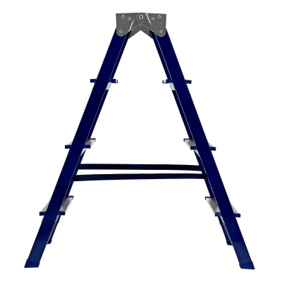 Стремянка двусторонняя 4 ступени, стальная, Сибртех по ценам производителя в Уфе с доставкой по всей России