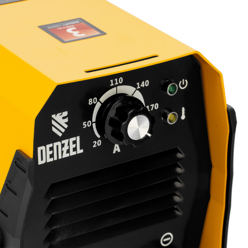 Аппарат инверторный дуговой сварки DS-200 Compact, 200 А, ПВ 70%, диаметр электрода 1.6-5 мм Denzel по ценам производителя в Уфе с доставкой по всей России