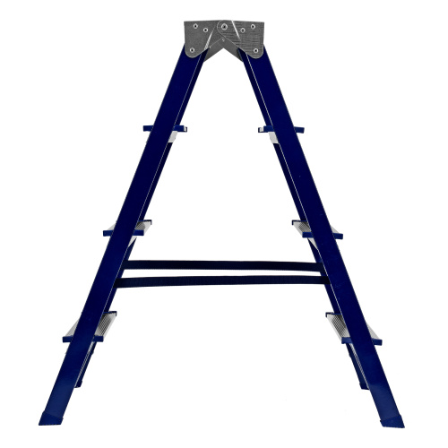 Стремянка двусторонняя 4 ступени, стальная, Сибртех по ценам производителя в Уфе с доставкой по всей России