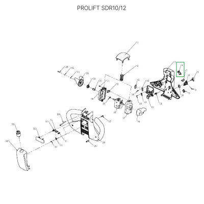 Индикатор зарядки для штабелеров SDR 1-1,2 т, SDR1635, SD15, SD15L, SK15 по ценам производителя в Уфе с доставкой по всей России