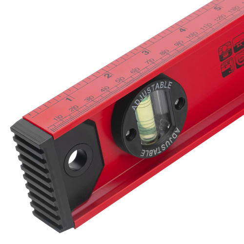 Уровень алюминиевый "Рельс", 800 мм, 3 глазка, усиленный Matrix по ценам производителя в Уфе с доставкой по всей России