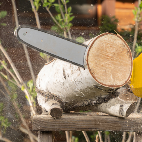 Цепная пила аккумуляторная бесщеточная RCS400-36, Li-ion, 36 В, 4 Ач, шина 400 мм Denzel по ценам производителя в Уфе с доставкой по всей России