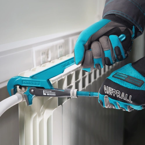 Ключ трубный рычажный 1, №1, цельнокованый, CrV, тип "L" Gross по ценам производителя в Уфе с доставкой по всей России