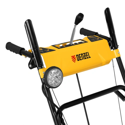 Бензиновая снегоуборочная машина SBM 610, 212 cc, ручной старт, фара Denzel по ценам производителя в Уфе с доставкой по всей России