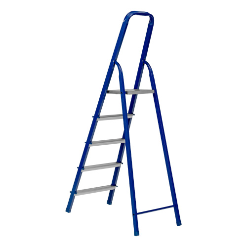 Стремянка, 5 ступеней, стальной профиль, алюминиевые ступени Сибртех по ценам производителя в Уфе с доставкой по всей России