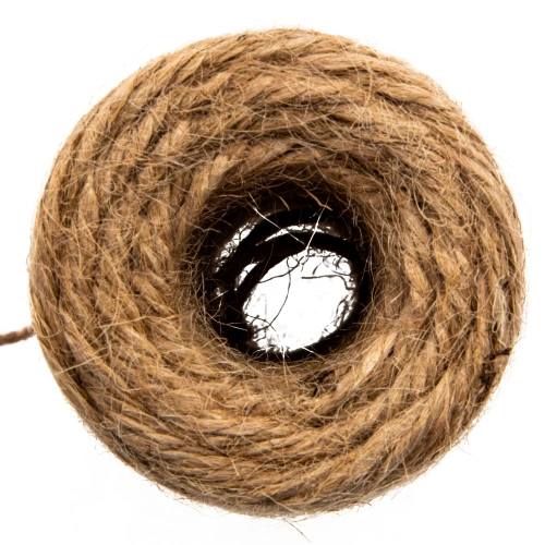 Шнур банковский джутовый 100 м, в диспенсере, вес 120 гр +- 10%, Сибртех по ценам производителя в Уфе с доставкой по всей России