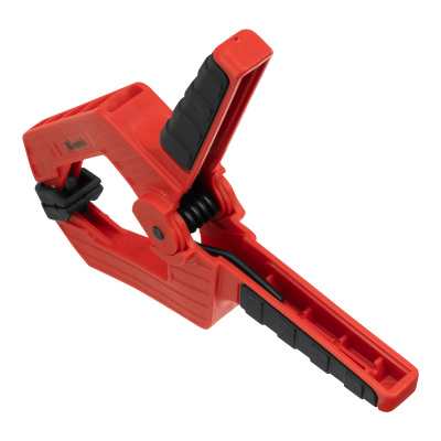 Струбцина клещеобразная 4, усиленная, пластиковый корпус, двухкомпонентные рукоятки, 100 мм Matrix по ценам производителя в Уфе с доставкой по всей России