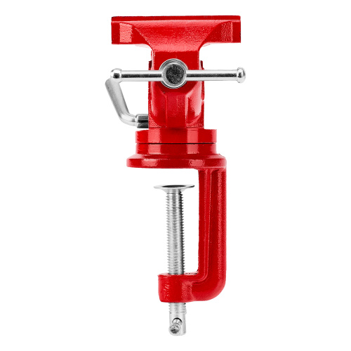 Тиски слесарные, 80 мм, настольные, поворотные, c наковальней MTX по ценам производителя в Уфе с доставкой по всей России