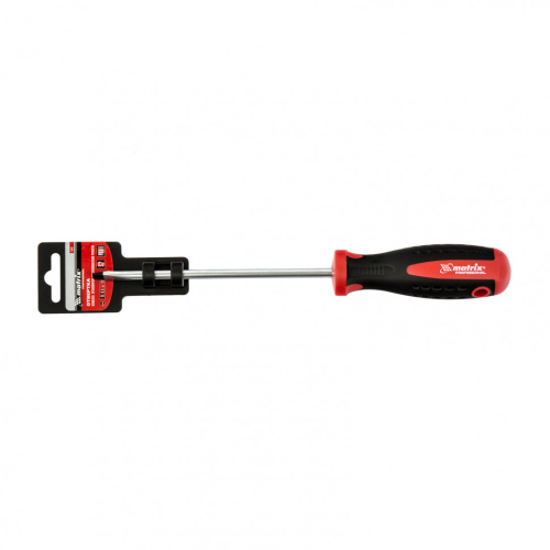 Отвертка Profi, SL6.5 х 150 мм, S2, двухкомпонентная рукоятка Matrix по ценам производителя в Уфе с доставкой по всей России