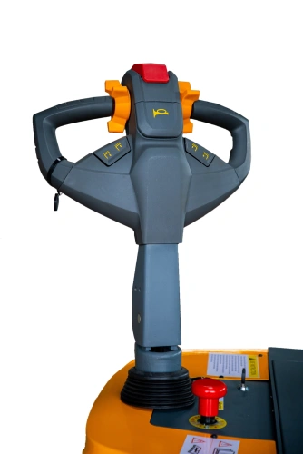 Штабелер самоходный 1,5 т 1,6 м XILIN CDD15K-EN 24/105 В/Ач с раздвижными вилами (с платформой) по ценам производителя в Уфе с доставкой по всей России