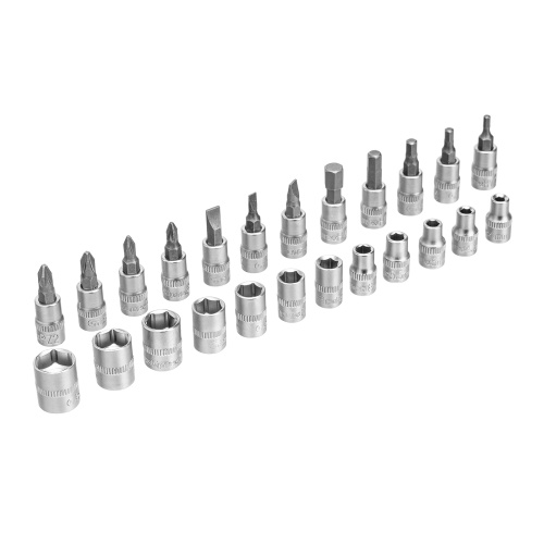 Набор инструментов, 1/4", пластиковый кейс, 29 предметов Сибртех по ценам производителя в Уфе с доставкой по всей России