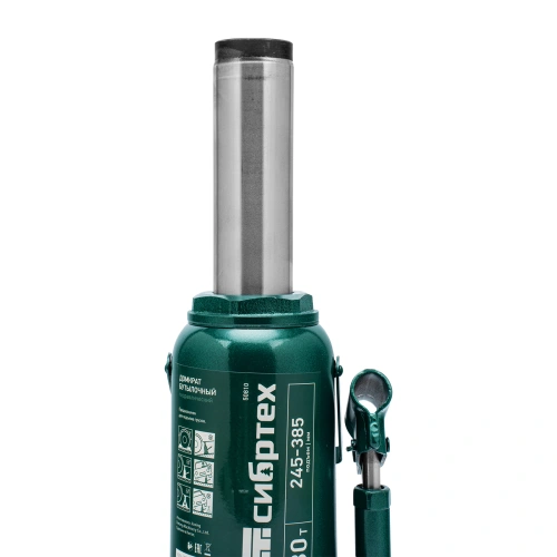 Домкрат гидравлический бутылочный, 30 т, 245-385 мм Сибртех по ценам производителя в Уфе с доставкой по всей России