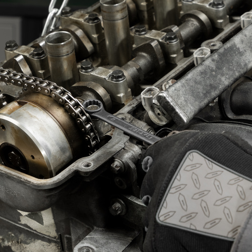 Набор ключей комбинированных, 6 - 32 мм, 22 шт., CrV, фосфатированные Сибртех по ценам производителя в Уфе с доставкой по всей России