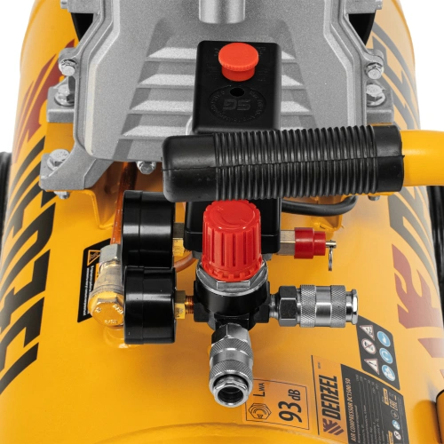 Компрессор воздушный, прямой привод DC1500/50, 1.5 кВт, 50 литров, 220 л/мин Denzel по ценам производителя в Уфе с доставкой по всей России