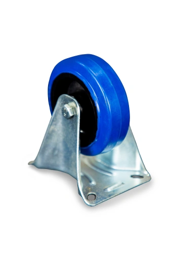 Колесо неповоротное из эластичной резины MW70 100 мм по ценам производителя в Уфе с доставкой по всей России