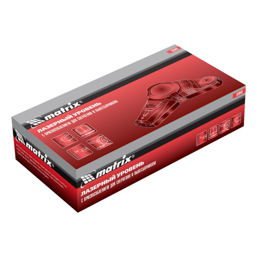 Лазерный уровень с приспособлением для сверления и пылесборником Matrix по ценам производителя в Уфе с доставкой по всей России