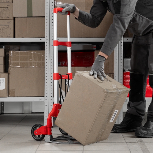 Тележка хозяйственная, складная, 2 колесная, грузоподъемность 70 кг Matrix по ценам производителя в Уфе с доставкой по всей России