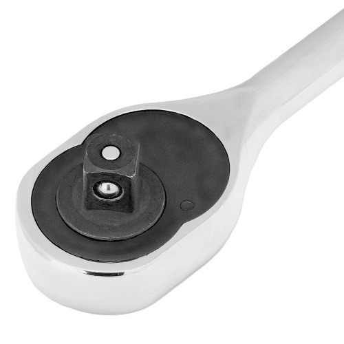 Ключ-трещотка 1/2", 45 зубьев, цельнометаллический, с быстрым сбросом, CrV, хром Сибртех по ценам производителя в Уфе с доставкой по всей России