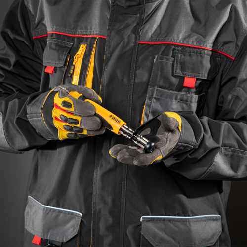 Отвертка реверсивная, механизм SmartPush mini 11 шт, CrMo Denzel по ценам производителя в Уфе с доставкой по всей России