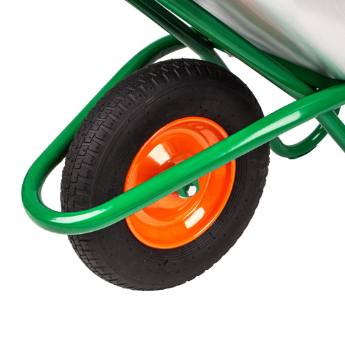 Тачка садово-строительная, усиленная, грузоподъемность 200 кг, объем 90 л Palisad по ценам производителя в Уфе с доставкой по всей России