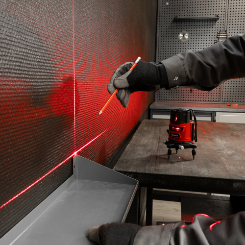 Лазерный уровень CRL-30R, 30 м, красный луч, батарейки, резьба 5/8" MTX по ценам производителя в Уфе с доставкой по всей России