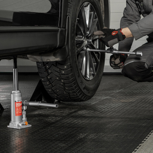 Домкрат гидравлический бутылочный, 3 т, h подъема 178-343 мм Matrix по ценам производителя в Уфе с доставкой по всей России