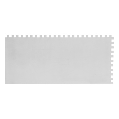 Гладилка из нержавеющей стали, 280 х 130 мм, деревянная ручка, зуб 6 х 6 мм Matrix по ценам производителя в Уфе с доставкой по всей России