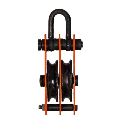 Блок шкивовый двухрольный с проушиной 1 т, D каната 6 - 7 мм, СибТаль по ценам производителя в Уфе с доставкой по всей России