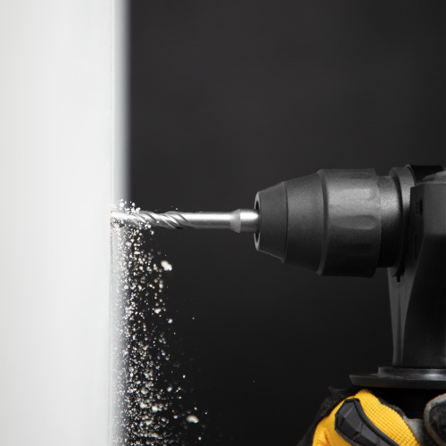 Бур по бетону, двойная спираль, три пылеотводящие кромки, 8 x 110 мм DENZEL по ценам производителя в Уфе с доставкой по всей России