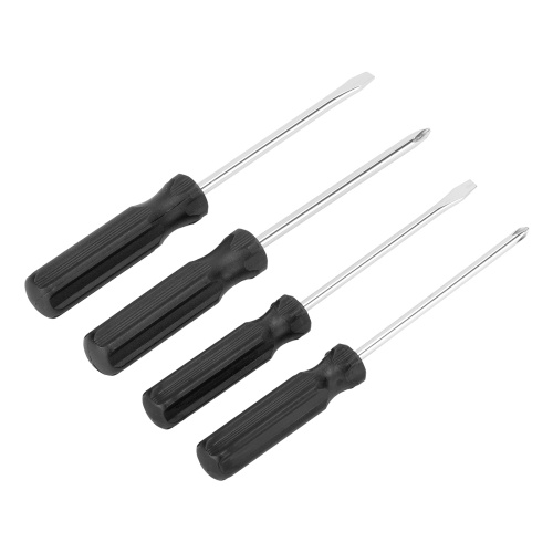 Набор отверток 4 шт, SL5 x 100.6 x 100, PH1 x 100, 2 x 100, углеродистая сталь, пластиковая рукоятка Sparta по ценам производителя в Уфе с доставкой по всей России