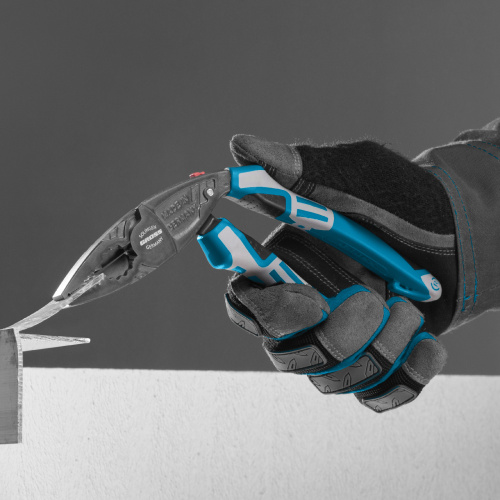 Плоскогубцы комбинированные с изогнутой головой, трехкомпонентные рукоятки, 200 мм Gross по ценам производителя в Уфе с доставкой по всей России