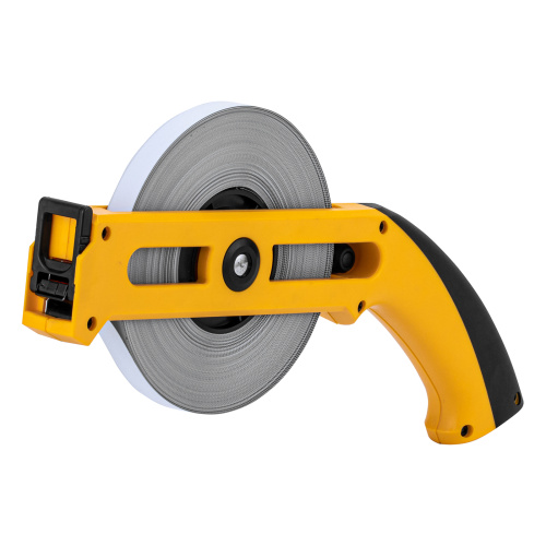 Рулетка геодезическая 50 м х 13 мм, открытый корпус, металлическая лента Denzel по ценам производителя в Уфе с доставкой по всей России