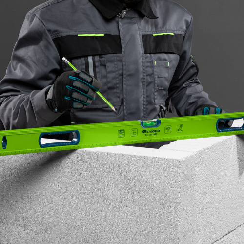 Уровень алюминиевый УС-1, 0-1000, фрезерованный, 3 глазка, рукоятки, 1000 мм Сибртех по ценам производителя в Уфе с доставкой по всей России