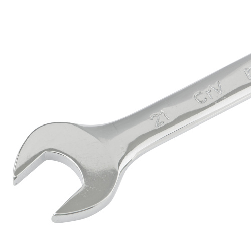 Ключ комбинированный, 21 мм, CrV, полированный хром Matrix по ценам производителя в Уфе с доставкой по всей России