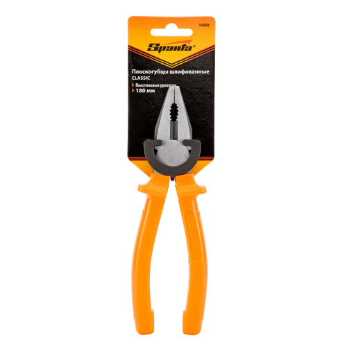 Плоскогубцы Classic, 180 мм, шлифованные, пластмассовые рукоятки Sparta по ценам производителя в Уфе с доставкой по всей России