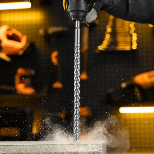 Бур по бетону, цельная крестовая пластина, 14x315 мм, SDS PLUS Denzel по ценам производителя в Уфе с доставкой по всей России