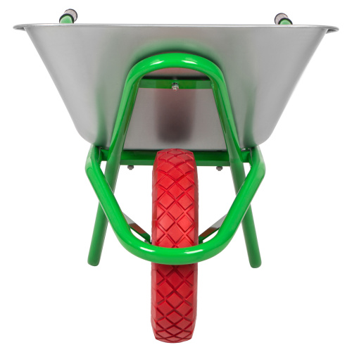 Тачка садово-строительная с PU колесом, грузоподъемность 180 кг, объем 90 л Сибртех по ценам производителя в Уфе с доставкой по всей России