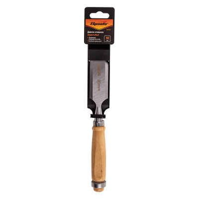 Долото-стамеска 30 мм, деревянная рукоятка Sparta по ценам производителя в Уфе с доставкой по всей России