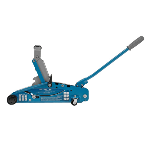 Домкрат гидравлический подкатной с фиксатором, 2.5 т, Safety Pin, 140-385 мм, в кейсе Stels по ценам производителя в Уфе с доставкой по всей России