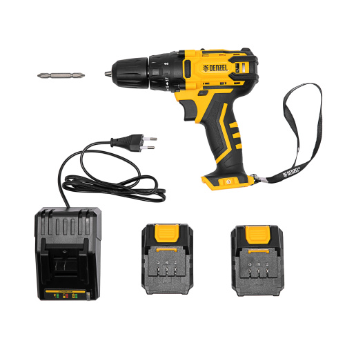 Дрель-шуруповерт аккумуляторная CDL-12-02BM, Li-Ion, 12 В, 2 акк. Denzel по ценам производителя в Уфе с доставкой по всей России