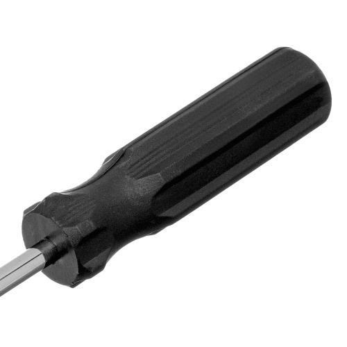 Отвертка SL6 х 100 мм, углеродистая сталь, черная пластиковая рукоятка Sparta по ценам производителя в Уфе с доставкой по всей России