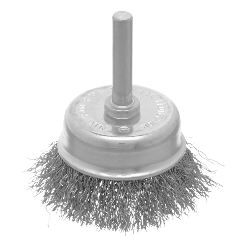Щетка для дрели, 50 мм, "чашка" со шпилькой, витая проволока 0.3 мм Сибртех по ценам производителя в Уфе с доставкой по всей России